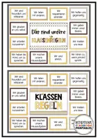 Vorschau - Mal- und Bastelvorlagen - Boho Bienen Klassenzimmer Deko | Materialpaket | Start ins neue Schuljahr - Seite 1