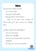 Vista previa - Unidades / Secuencias / Situaciones de Aprendizaje - Kit lo que no se dice - página 1