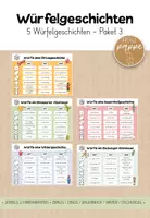 Vorschau - Spiele - Würfelgeschichten / 5er Bundle / Paket 3 - Deckblatt