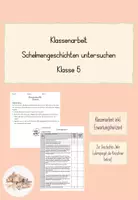 Vorschau - Test - Bundle Klassenarbeiten Klasse 5 Deutsch - Seite 1