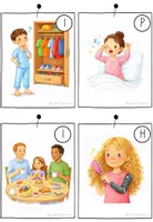 Vorschau - Stundenentwürfe - Materialpaket "Daily Routines" - Flashcards, Storywalk, Spiele uvm. - Seite 3