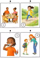 Vorschau - Stundenentwürfe - Storywalk Daily Routines / My Day - Englisch Kl.4-5 - Seite 3