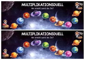 Vorschau - Spiele - Schriftliche Multiplikation - Multiplikationsduell - Spiel - Seite 3