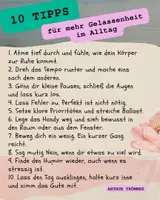Vorschau - Poster - 10 Tipps für mehr Gelassenheit im Alltag - Deckblatt