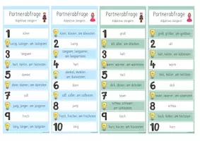 Vorschau - Spiele - Partnerabfrage Deutsch Materialpaket (wachsend) - Seite 3