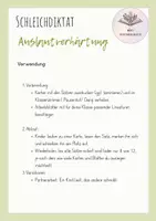 Vorschau - Arbeitsblätter - Schleichdiktat/ Laufdiktat Auslautverhärtung | 12 Karten | 3./4.Kl - Seite 1