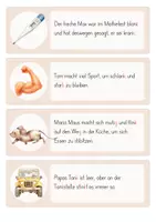 Vorschau - Arbeitsblätter - Schleichdiktat/ Laufdiktat Auslautverhärtung | 12 Karten | 3./4.Kl - Seite 3
