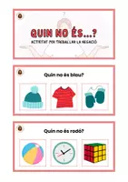 Vista previa - Juegos / Gamificación - Quin no és...? - Treballa la negació - página 1