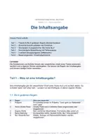 Vorschau - Stundenentwürfe - Inhaltsangabe schreiben – Komplettpaket | Klasse 7/8 | Leitfaden, Übungstext & Bewertungsraster - Deckblatt