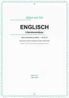 Vorschau - Prüfungsvorbereitung - Englisch - Literaturanalyse (Kompakt) - Seite 1