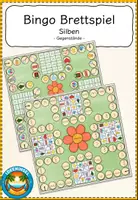 Vorschau - Spiele - Silben spielerisch üben _ Thema: Gegenstände - Deckblatt