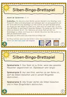 Vorschau - Spiele - Silben spielerisch üben _ Thema: Gegenstände - Seite 1