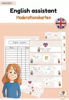 Vorschau - Präsentationen/Tafelbilder - English Assistant - Moderationsfächer - Deckblatt