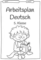 Vorschau - Arbeitsblätter - Arbeitsheft: 30 Tage Deutsch (Homeschooling) - Seite 1