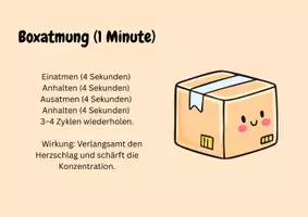 Vorschau - Bildkarten - 13 Achtsamkeitsübungen vor Prüfungen, Abitur, Prüfungen, Stressreduktion, Prüfungsvorbereitung - Seite 3