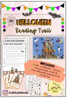 Vorschau - Stundenentwürfe - Halloween - English Reading Trail (Lesespurgeschichte) - Deckblatt