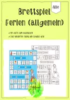 Vorschau - Spiele - Brettspiel Ferien - Schulstart - Ostern - Weihnachten - Sommer - Herbst - Deckblatt