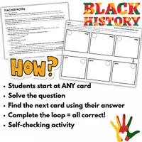 Vorschau - Spiele - Juneteenth Activities - Scavenger Hunt - Black History - Seite 2