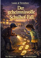 Vorschau - Arbeitsblätter - Lesen & Verstehen: Der geheimnisvolle Schulhof-Fall - Deckblatt