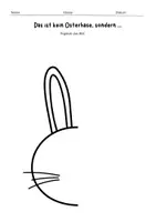 Vorschau - Arbeitsblätter - Das ist kein ..., sondern ... Kreatives Malen Ostern - Seite 3