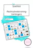 Vorschau - Spiele - Spiel: Rechtschreibstrategien/ Verlängern - Deckblatt
