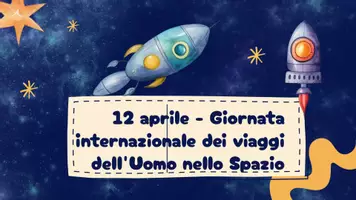 anteprima - Serie di lezioni - Giornata internazionale dei viaggi dell'Uomo nello Spazio - Pagina di copertina