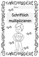 Vorschau - Arbeitsblätter - Schriftliche Multiplikation Grundschule | Mathe Klasse 4 - Seite 1