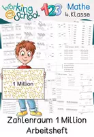 Vorschau - Arbeitsblätter - Zahlenraum bis 1 Million | Arbeitsheft Mathematik Klasse 4 - Deckblatt