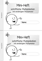 Vorschau - Arbeitsblätter - Schriftliche Multiplikation | Mathe | Klasse 4 | Miniheft | schriftlich multplizieren - Seite 2