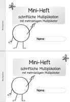 Vorschau - Arbeitsblätter - Schriftliche Multiplikation | Mathe | Klasse 4 | Miniheft | schriftlich multplizieren - Seite 3