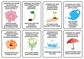 Vorschau - Spiele - Lesekette Frühling / Bewegungsspiel für Klasse 2 & 3 - Seite 2
