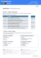 Vorschau - Unterrichtsreihen - Reading 9/10 – South Africa mit Lösungen - Seite 1