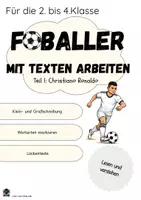 Vorschau - Stundenentwürfe - Materialpaket - Berühmte FußballerInnen - Lesen und Verstehen - Arbeit mit Texten - Seite 1