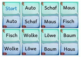 Vorschau - Spiele - Lese-Spiel: Lautgetreues Lesen - ich habe, wer hat - Seite 2