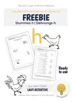Vorschau - Arbeitsblätter - FREEBIE: Stummes h / Dehnungs-h | Arbeitsblätter Klasse 3/4 | Laut-Detektive - Deckblatt