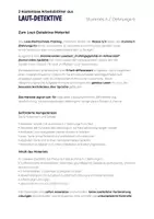 Vorschau - Arbeitsblätter - FREEBIE: Stummes h / Dehnungs-h | Arbeitsblätter Klasse 3/4 | Laut-Detektive - Seite 1