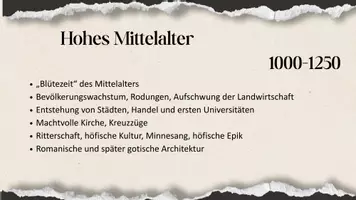 Vorschau - Stundenentwürfe - Literaturepoche Mittelalter - Erarbeitung mit Flipbook - Seite 3