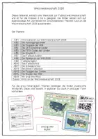 Vorschau - Unterrichtsreihen - Weltmeisterschaft 2026 - Lerntheke für Klasse 2-4 (Werkstatt zur WM 2026) - Seite 1