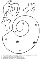 Vorschau - Mal- und Bastelvorlagen - Spiralen zum Aufhängen: Vorlagen - Seite 1