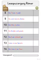 Vorschau - Arbeitsblätter - Lesespaziergang Römer 🛡️🏛️ | dreifach differenziert – Klasse 1–2 | Sachunterricht & Lesen - Seite 3