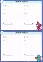 Vorschau - Arbeitsblätter - schriftliche Division | Mathe Klasse 4 - Seite 3
