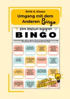Vorschau - Arbeitsblätter - Meinungs-Bingo „Dem Anderen begegnen“ – Ethik/Werteunterricht - Deckblatt