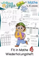 Vorschau - Arbeitsblätter - Schuljahresende | Fit in Mathe Klasse 4 | Wiederholungsheft | Fit für Klasse 5 - Seite 1