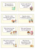 Vorschau - Aufgabenkarten - Stop and Swap Erzählkarten Osterferien - Seite 1
