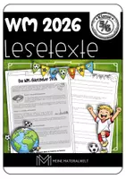 Vorschau - Arbeitsblätter - WM-Gastgeber 2026 – Lesetext Klasse 5/6 - Deckblatt