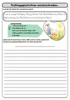 Vorschau - Unterrichtsreihen - Geschichte weiterschreiben im Frühling Deutsch Klasse 5/6 I differenziert - Seite 2