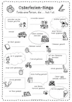 Vorschau - Arbeitsblätter - Osterferien Bingo - Alternative zum Erzählkreis - Seite 3