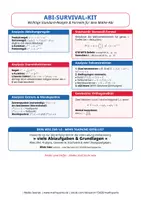 Vorschau - Test - 🎨 Dein Mathe-Abi-Poster 2026: Die ultimative Wissens-Map! - Deckblatt