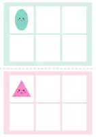 Vorschau - Spiele - Wahrnehmung & Konzentration – Formen lernen, Sortierspiel Formen | Geometrische Formen zuordnen | Kita & Vorschule | Visuelle Wahrnehmung | Morgenkreisideen | Frühförderung ab 3 Jahren. - Seite 2