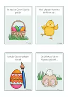 Vorschau - Spiele - Frühling / Oster(Ferien) Erzählkarten / Impulskarten - Seite 1